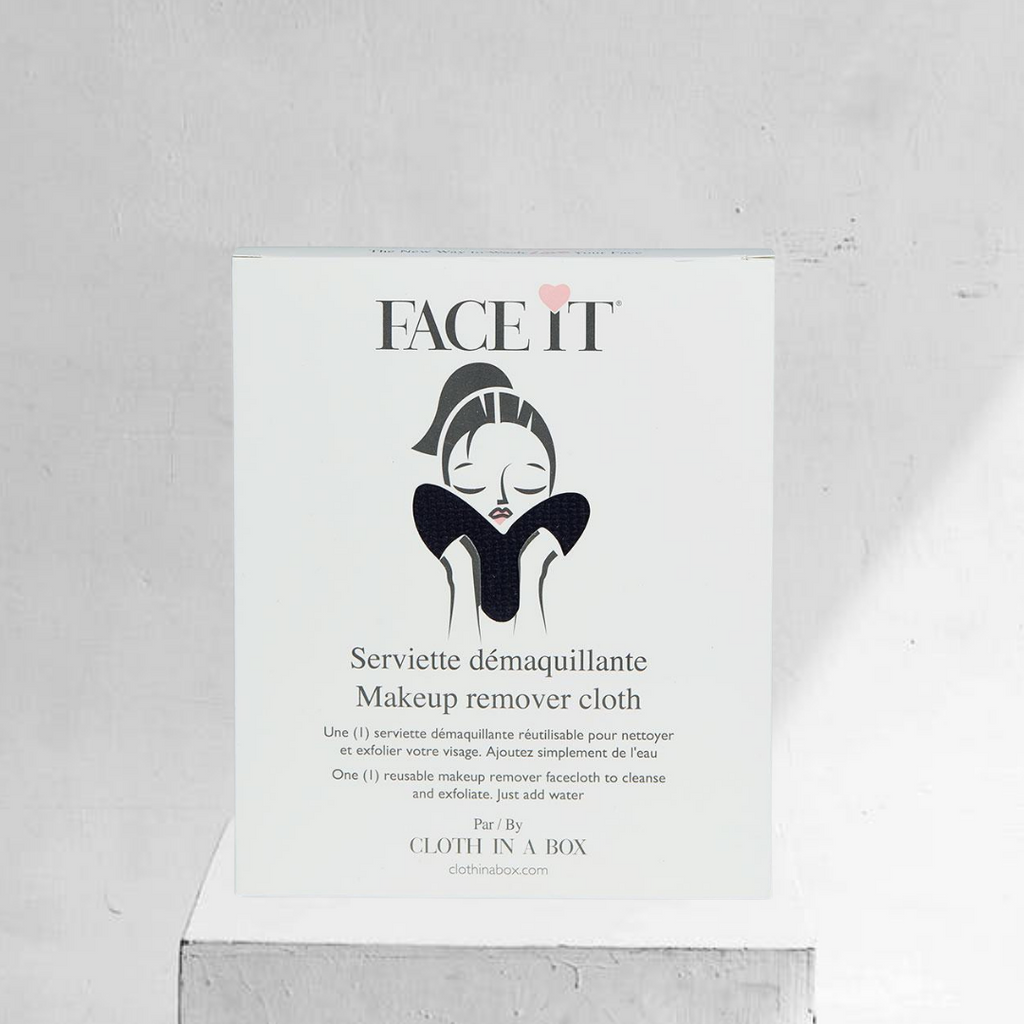 Face It - Serviette démaquillante, nettoyante et exfoliante pour le visage et le cou - Boutique en ligne | Le Salon Sugar